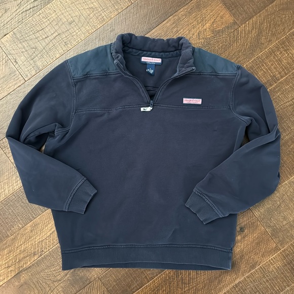 Vineyard Vines Other - Vineyard Vines Ian & Shep 1/4 Zip Navy Pullover
